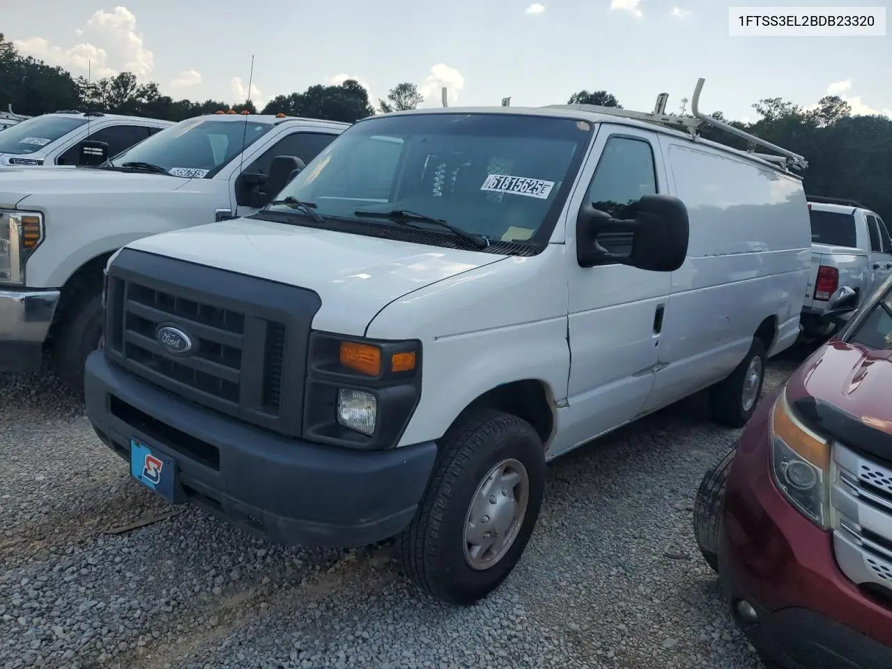 2011 Ford Econoline E350 Super Duty Van VIN: 1FTSS3EL2BDB23320 Lot: 61815625