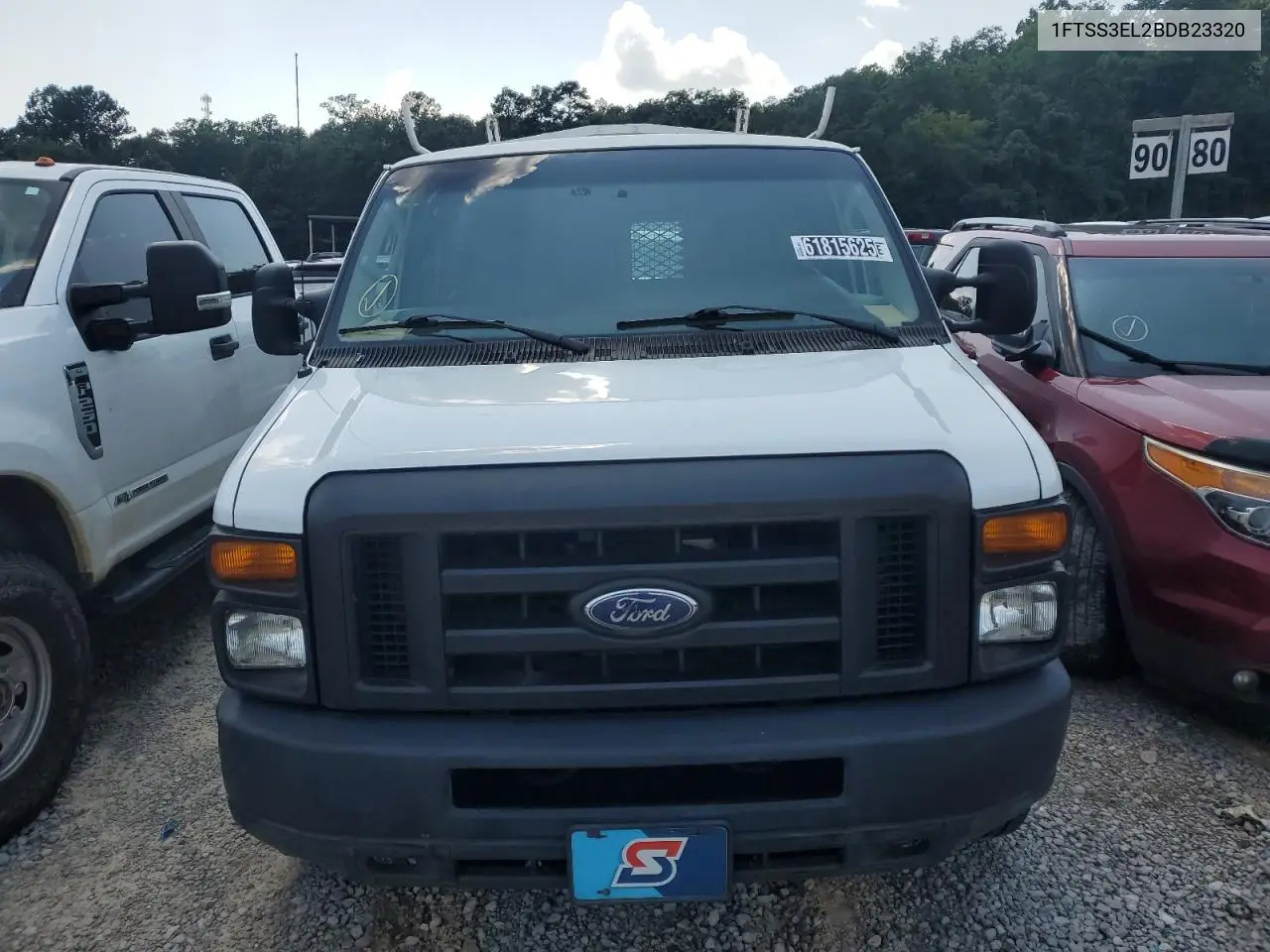 2011 Ford Econoline E350 Super Duty Van VIN: 1FTSS3EL2BDB23320 Lot: 61815625