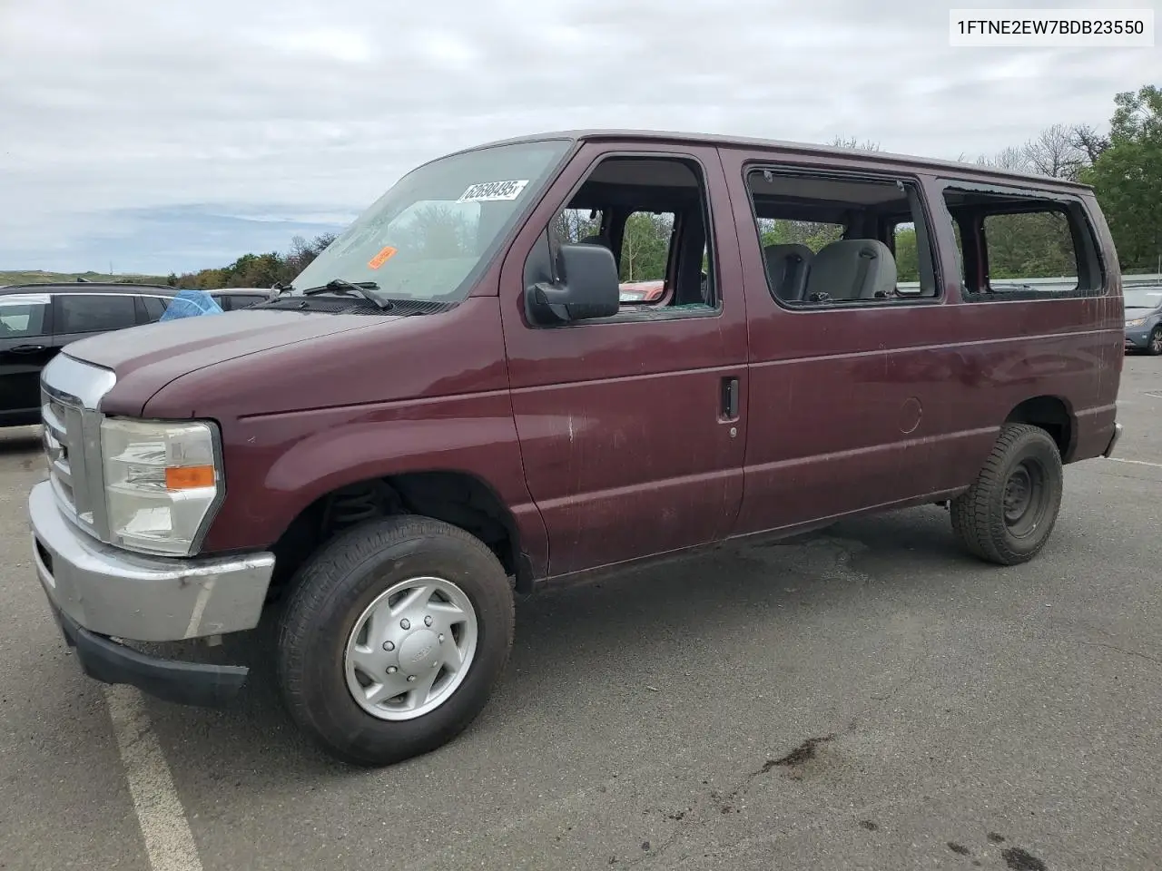 2011 Ford Econoline E250 Van VIN: 1FTNE2EW7BDB23550 Lot: 62698495