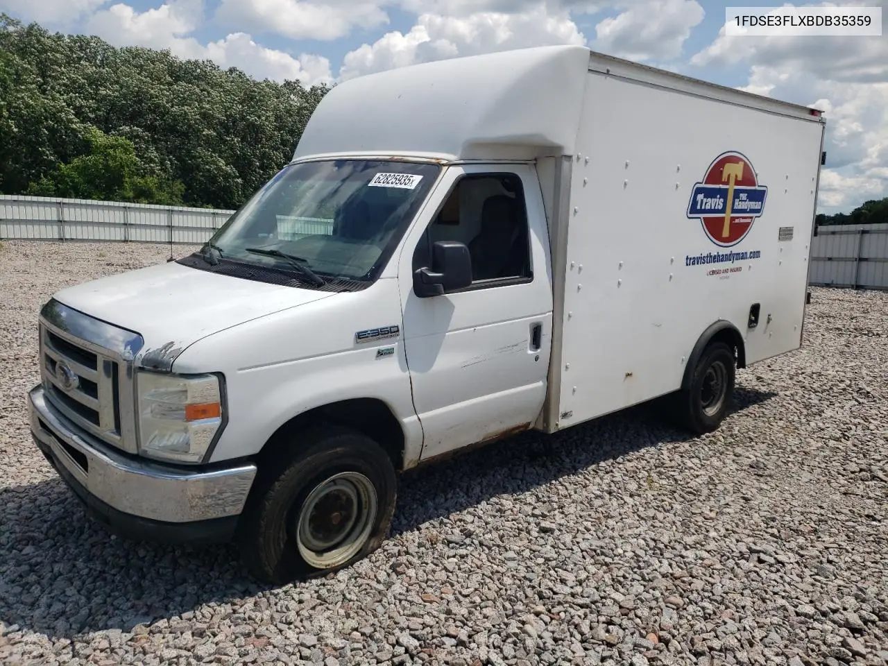 2011 Ford Econoline E350 Super Duty Cutaway Van VIN: 1FDSE3FLXBDB35359 Lot: 63303385