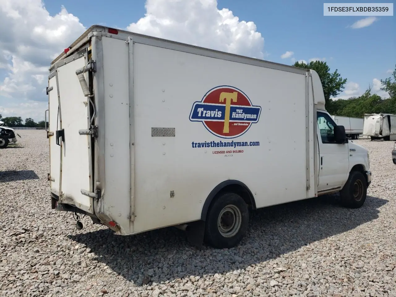 2011 Ford Econoline E350 Super Duty Cutaway Van VIN: 1FDSE3FLXBDB35359 Lot: 63303385