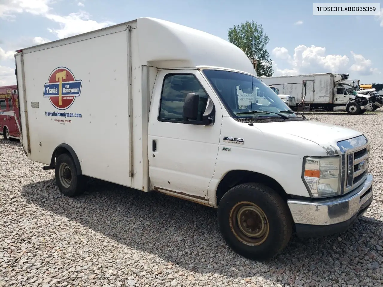 2011 Ford Econoline E350 Super Duty Cutaway Van VIN: 1FDSE3FLXBDB35359 Lot: 63303385