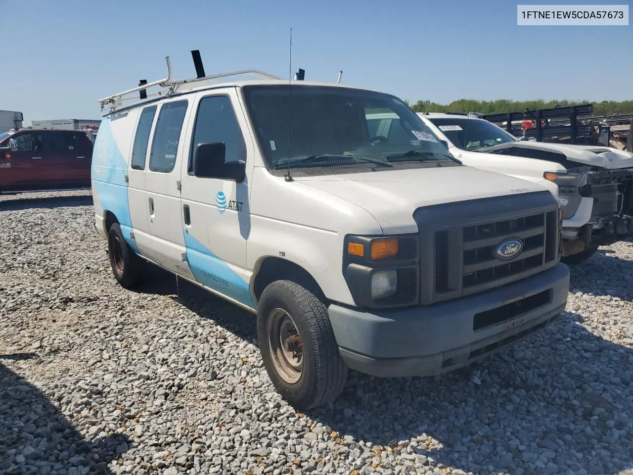 2012 Ford Econoline E150 Van VIN: 1FTNE1EW5CDA57673 Lot: 51788475