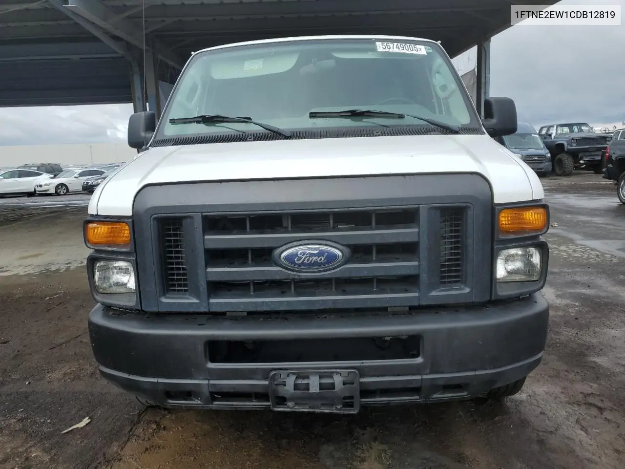 2012 Ford Econoline E250 Van VIN: 1FTNE2EW1CDB12819 Lot: 56749005