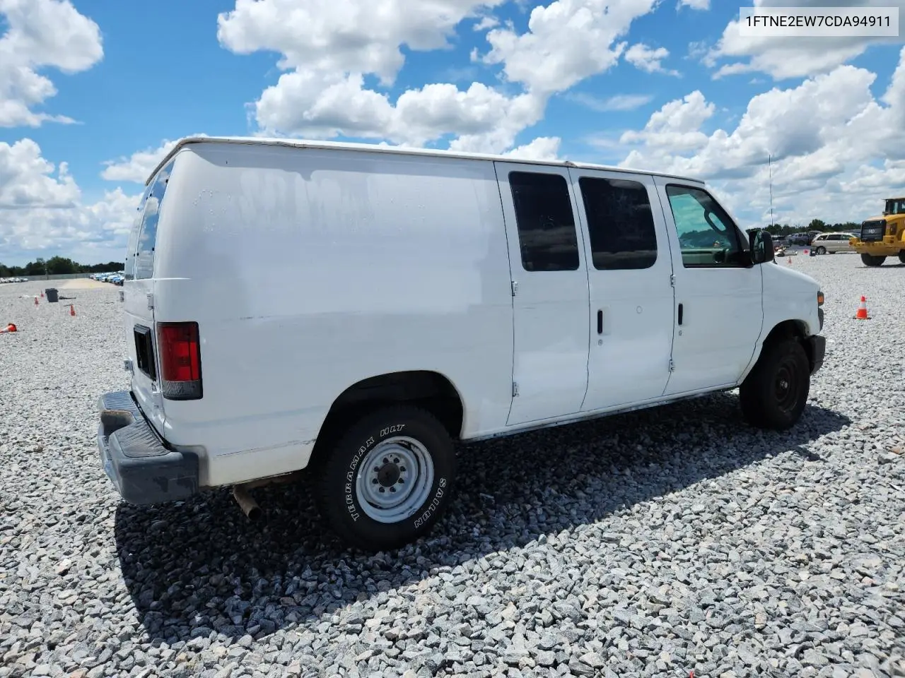 2012 Ford Econoline E250 Van VIN: 1FTNE2EW7CDA94911 Lot: 60995475