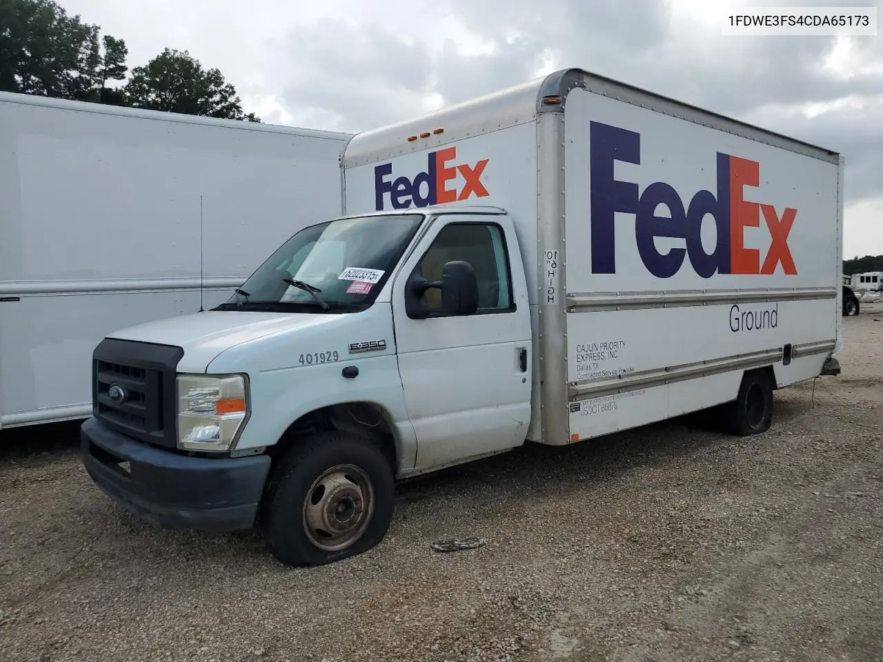 2012 Ford Econoline E350 Super Duty Cutaway Van VIN: 1FDWE3FS4CDA65173 Lot: 62023315