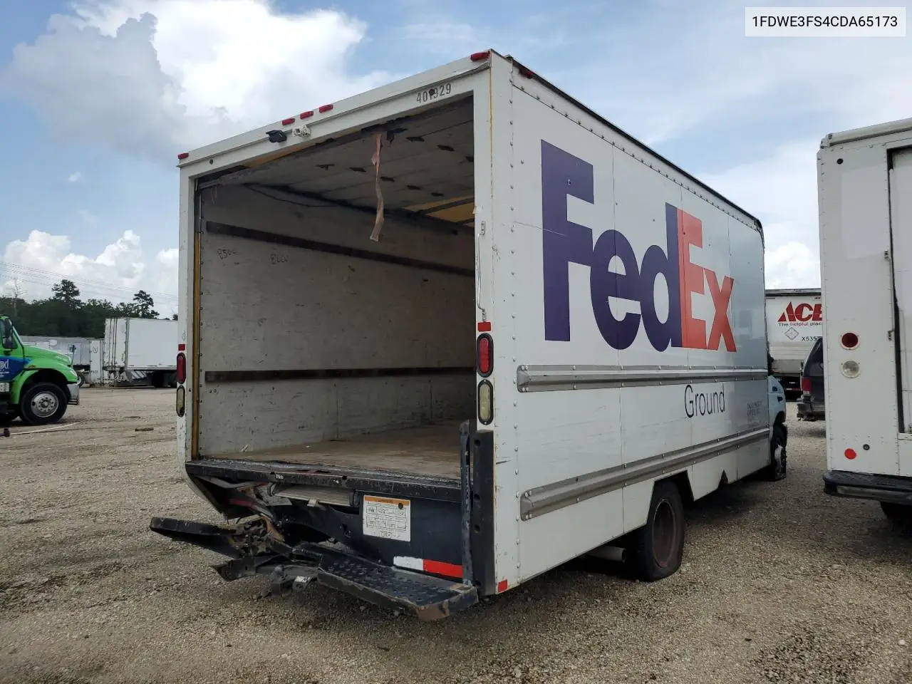 2012 Ford Econoline E350 Super Duty Cutaway Van VIN: 1FDWE3FS4CDA65173 Lot: 62023315