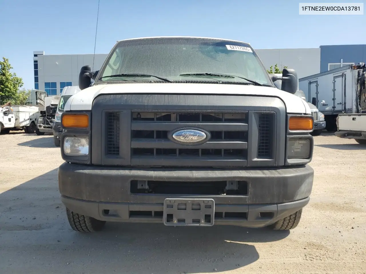 2012 Ford Econoline E250 Van VIN: 1FTNE2EW0CDA13781 Lot: 62717265
