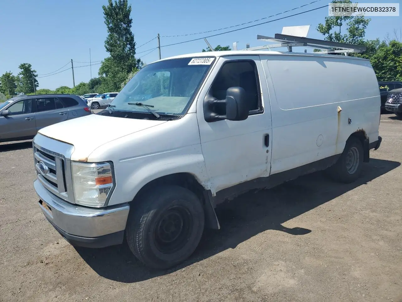 2012 Ford Econoline E150 Van VIN: 1FTNE1EW6CDB32378 Lot: 62727305