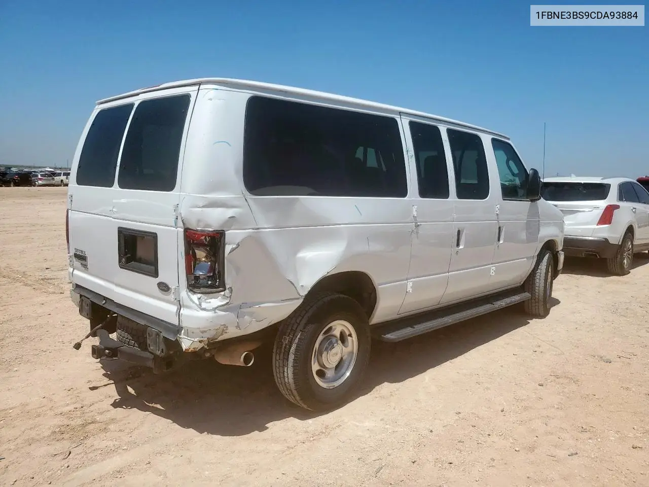2012 Ford Econoline E350 Super Duty Wagon VIN: 1FBNE3BS9CDA93884 Lot: 63308795