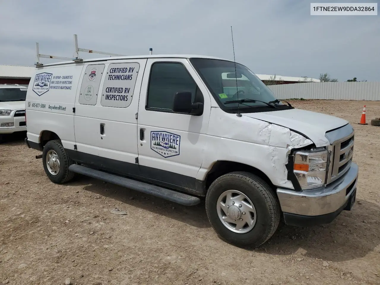 2013 Ford Econoline E250 Van VIN: 1FTNE2EW9DDA32864 Lot: 55854545