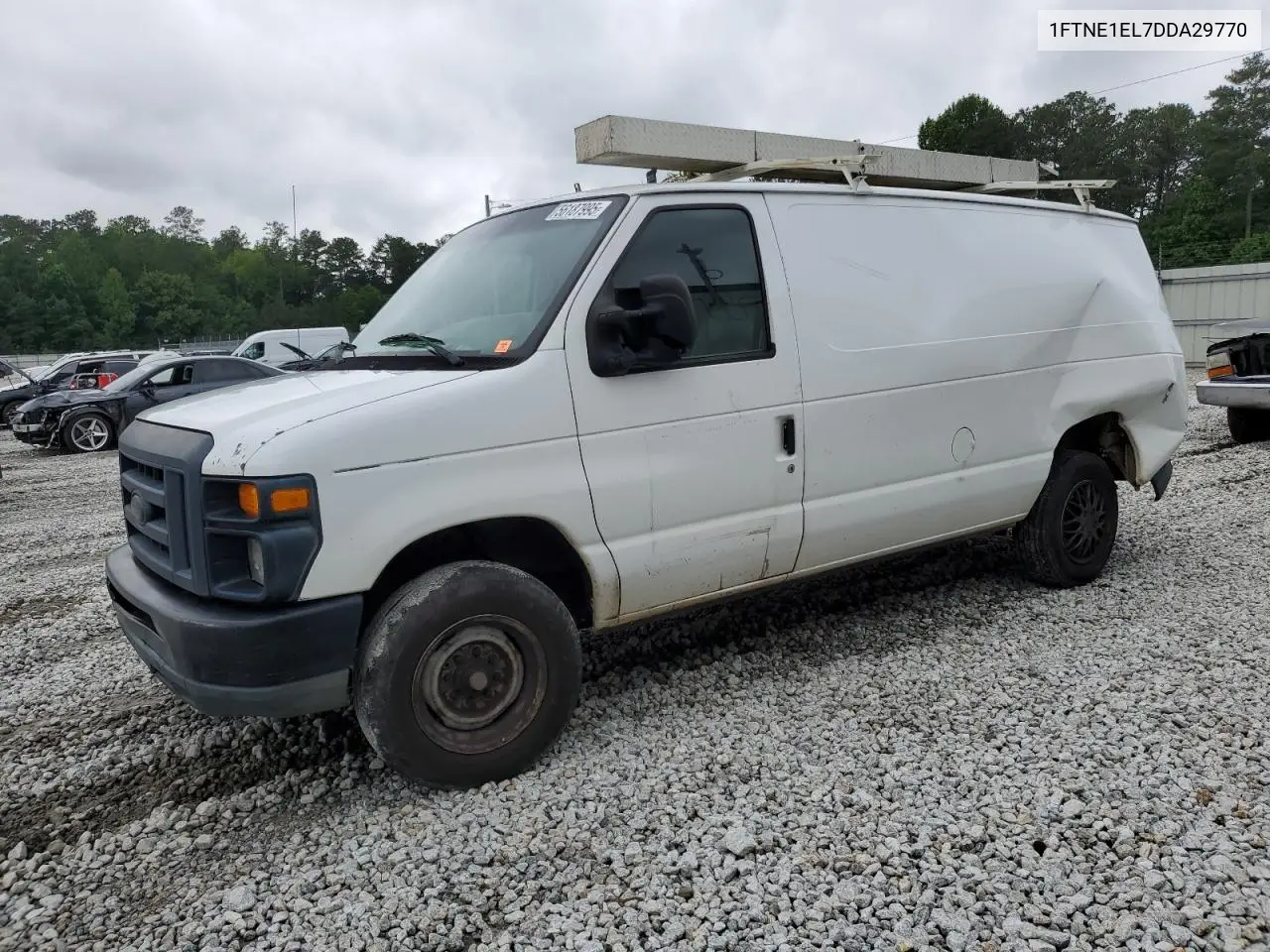 2013 Ford Econoline E150 Van VIN: 1FTNE1EL7DDA29770 Lot: 56187995