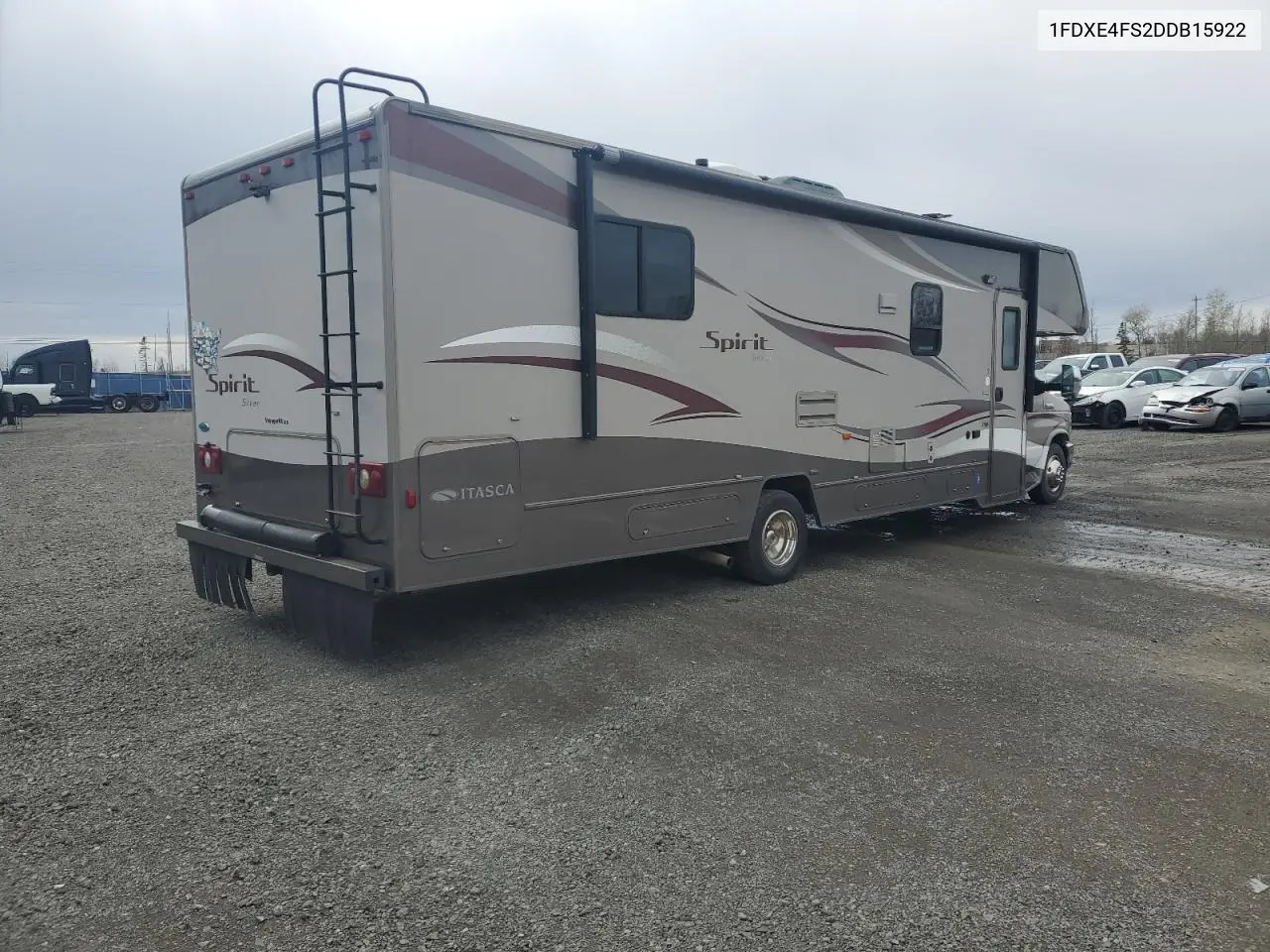 2013 Ford Econoline E450 Super Duty Cutaway Van VIN: 1FDXE4FS2DDB15922 Lot: 56693525