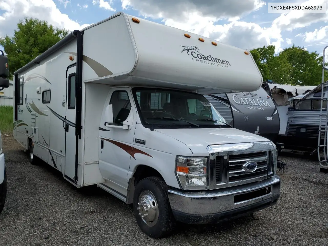 1fdxe4fsxdda63973 1FDXE4FSXDDA63973 2013 Ford Econoline E450 Super Duty Cutaway Van