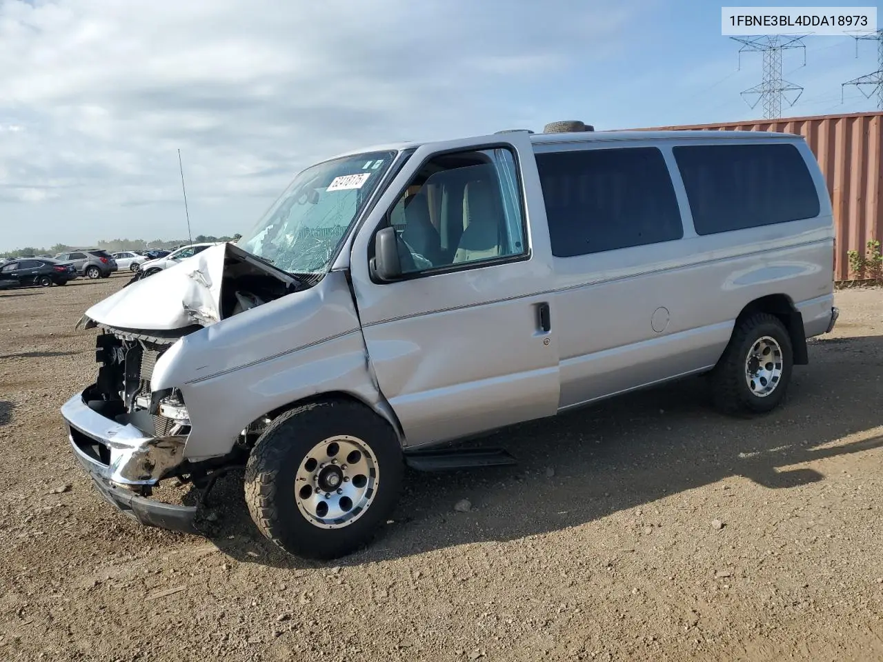 2013 Ford Econoline E350 Super Duty Wagon VIN: 1FBNE3BL4DDA18973 Lot: 62418175