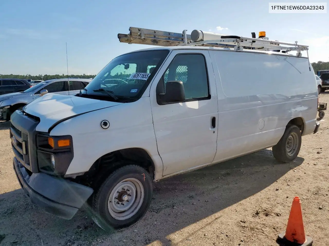 2013 Ford Econoline E150 Van VIN: 1FTNE1EW6DDA23243 Lot: 62611655