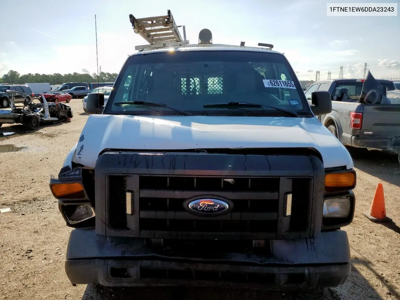 2013 Ford Econoline E150 Van VIN: 1FTNE1EW6DDA23243 Lot: 62611655