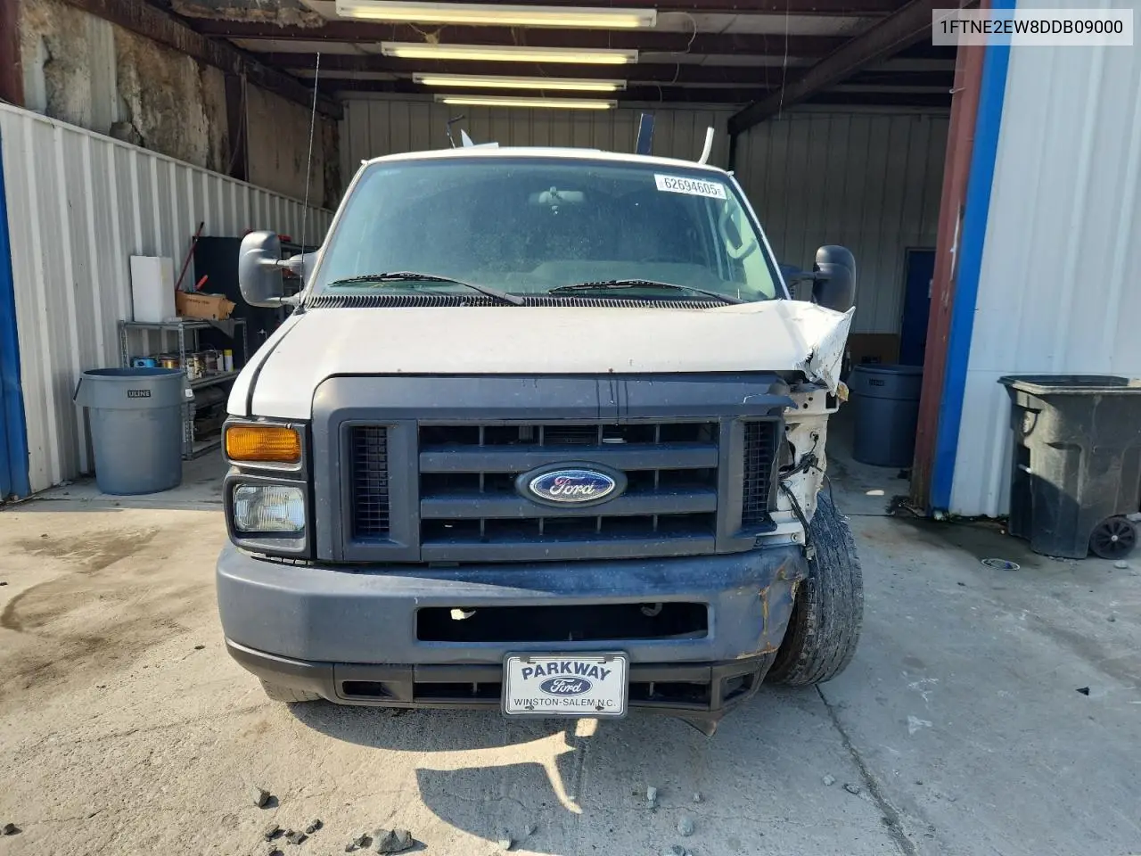 2013 Ford Econoline E250 Van VIN: 1FTNE2EW8DDB09000 Lot: 62694605