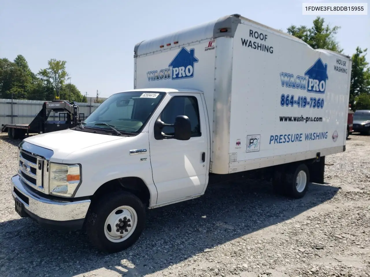 2013 Ford Econoline E350 Super Duty Cutaway Van VIN: 1FDWE3FL8DDB15955 Lot: 62934415