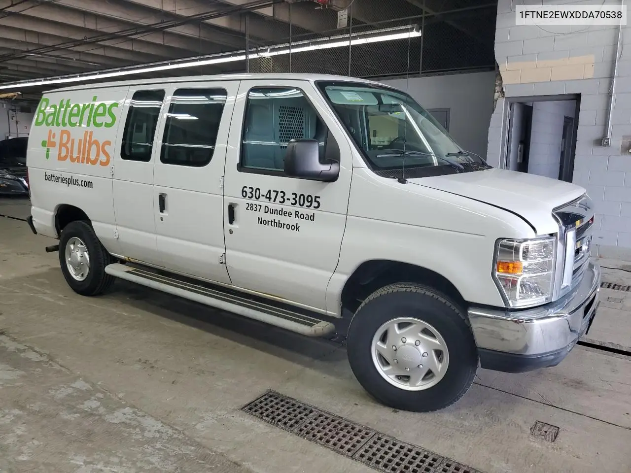 2013 Ford Econoline E250 Van VIN: 1FTNE2EWXDDA70538 Lot: 63020195