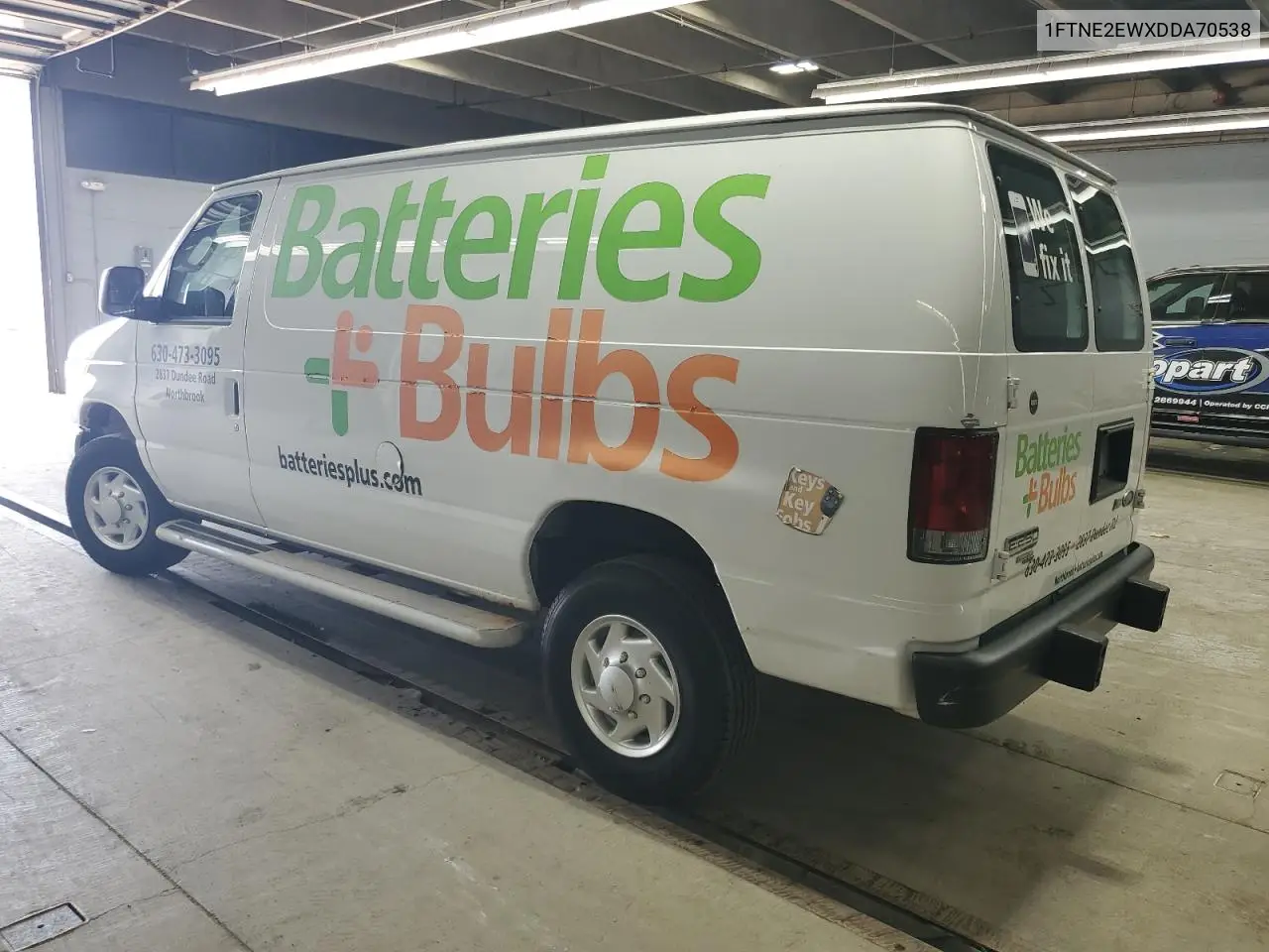 2013 Ford Econoline E250 Van VIN: 1FTNE2EWXDDA70538 Lot: 63020195