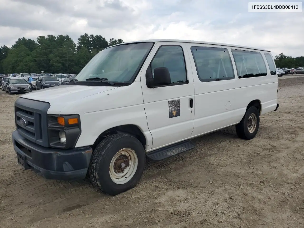 2013 Ford Econoline E350 Super Duty Wagon VIN: 1FBSS3BL4DDB08412 Lot: 63999845