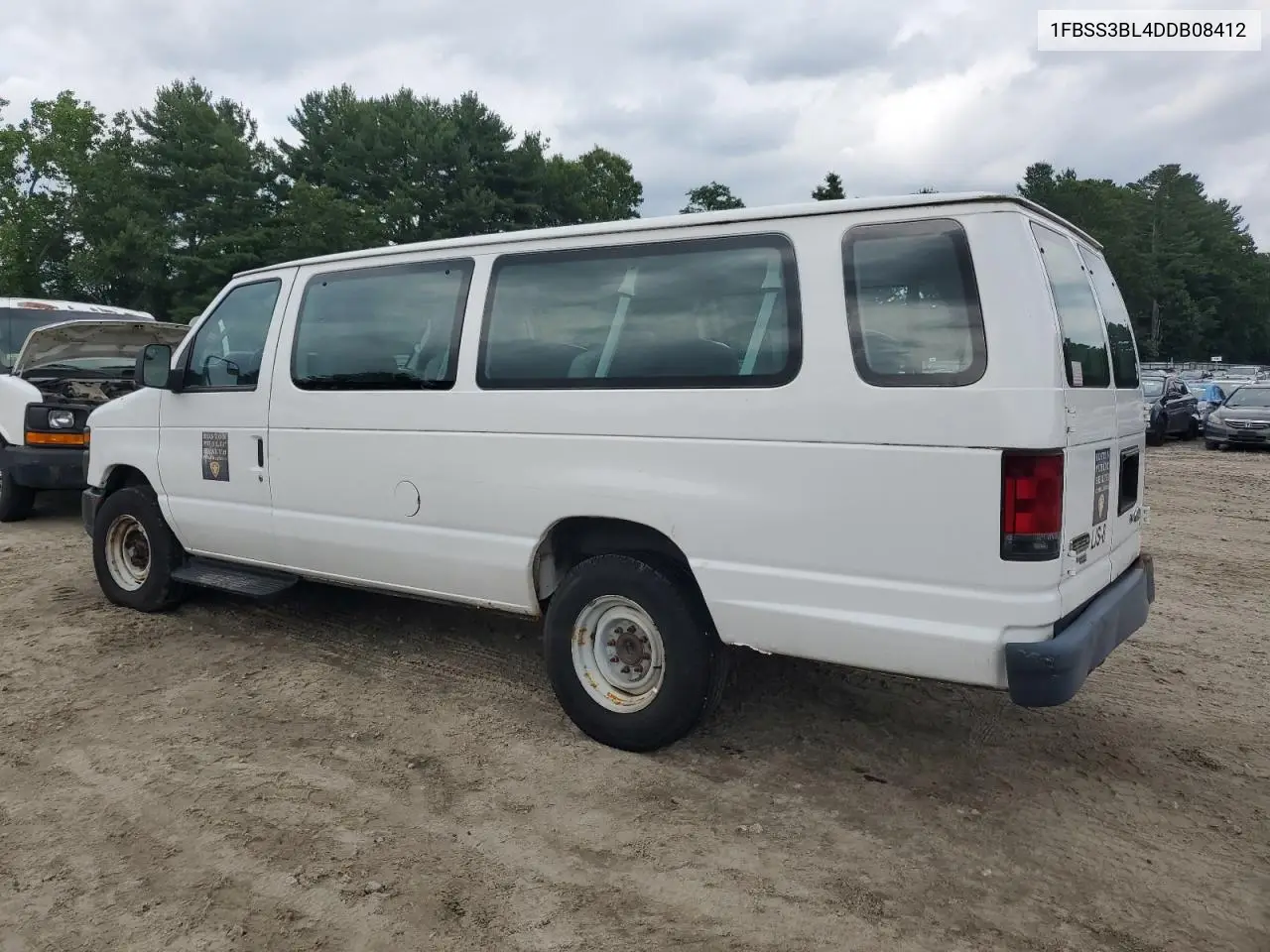 2013 Ford Econoline E350 Super Duty Wagon VIN: 1FBSS3BL4DDB08412 Lot: 63999845