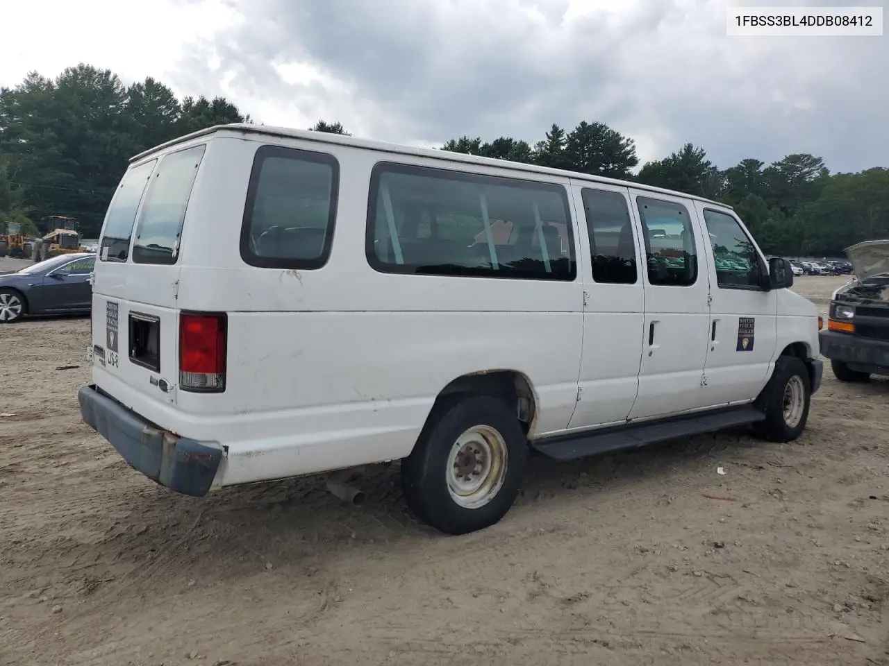 2013 Ford Econoline E350 Super Duty Wagon VIN: 1FBSS3BL4DDB08412 Lot: 63999845