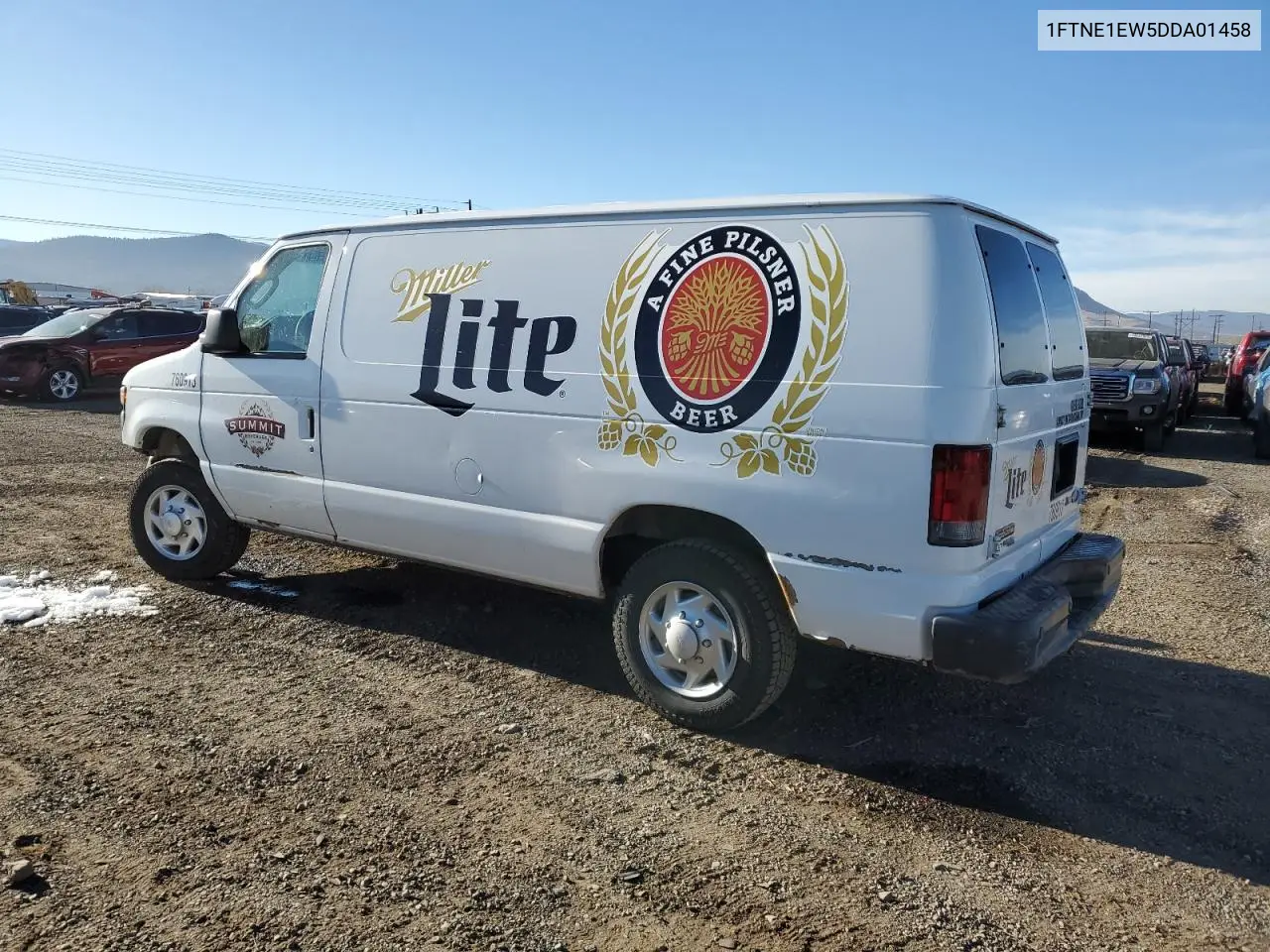 2013 Ford Econoline E150 Van VIN: 1FTNE1EW5DDA01458 Lot: 81706224