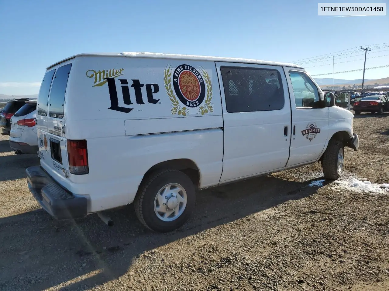 2013 Ford Econoline E150 Van VIN: 1FTNE1EW5DDA01458 Lot: 81706224