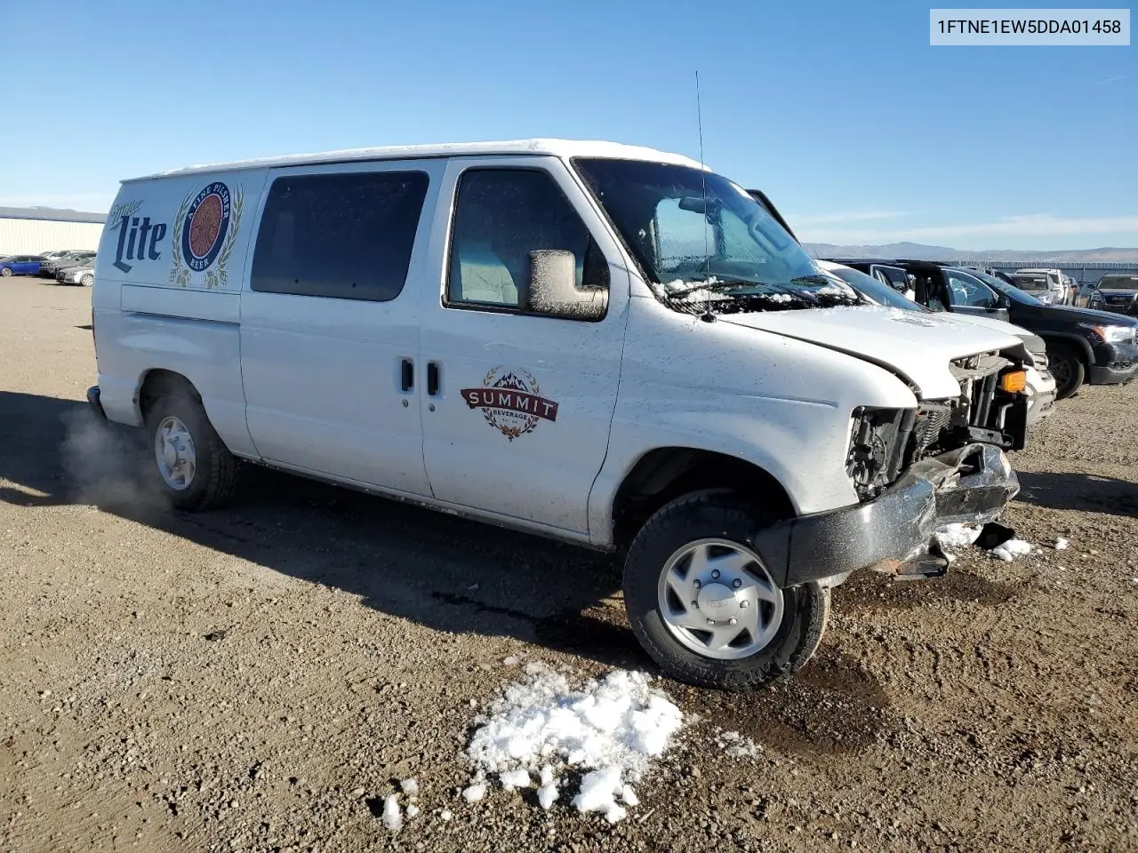 2013 Ford Econoline E150 Van VIN: 1FTNE1EW5DDA01458 Lot: 81706224
