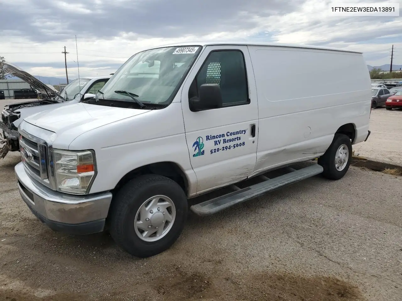2014 Ford Econoline E250 Van VIN: 1FTNE2EW3EDA13891 Lot: 49907345