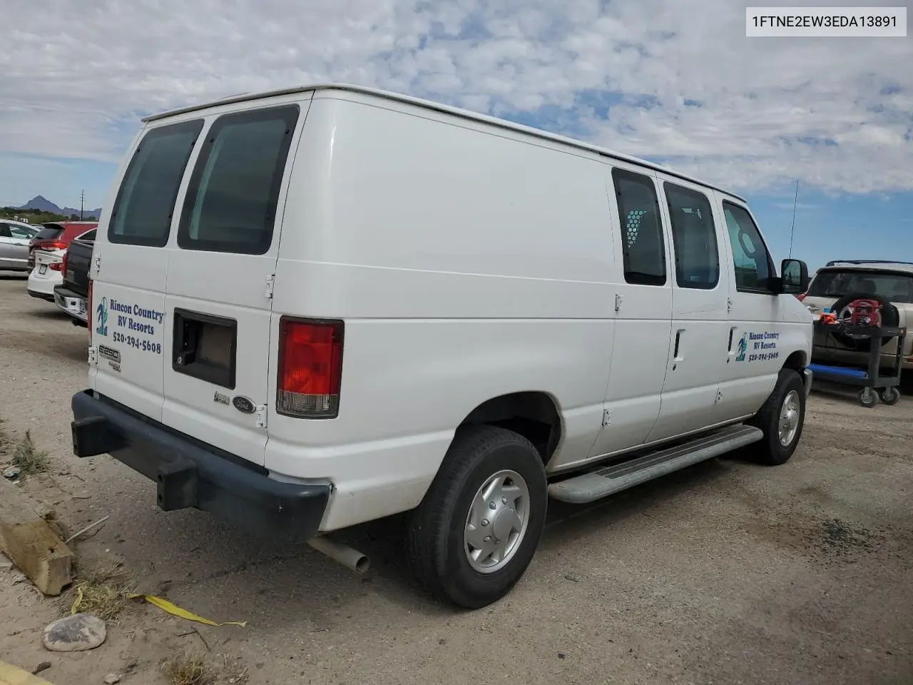 2014 Ford Econoline E250 Van VIN: 1FTNE2EW3EDA13891 Lot: 49907345