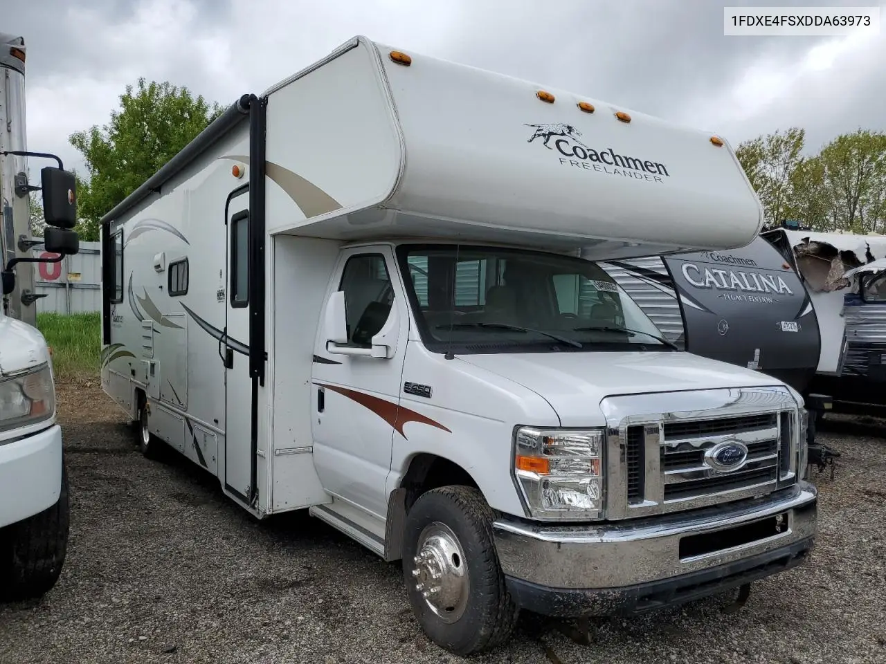 2014 Ford Econoline E450 Super Duty Cutaway Van VIN: 1FDXE4FSXDDA63973 Lot: 54600025