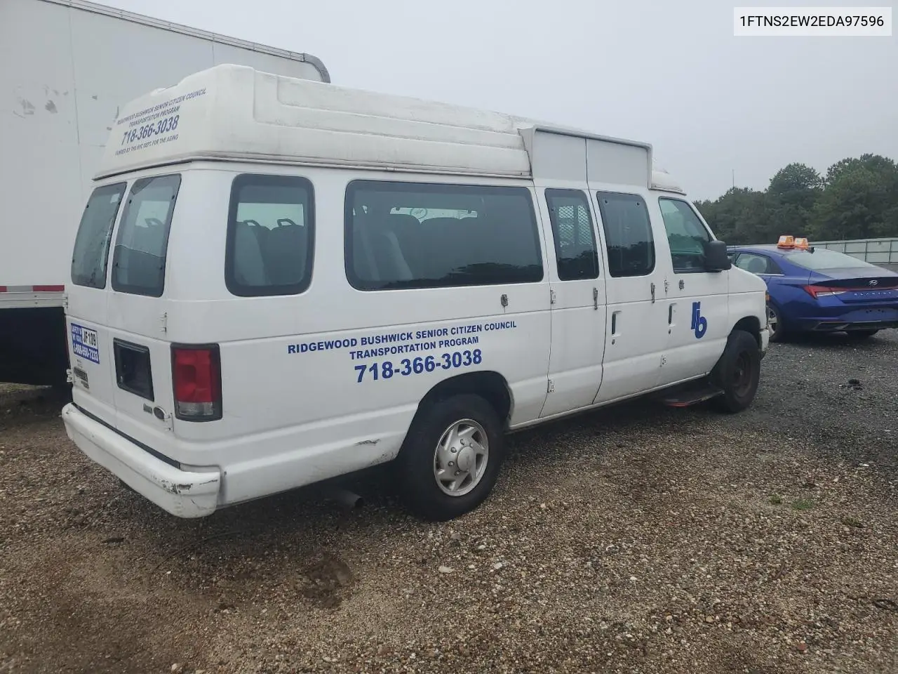 2014 Ford Econoline E250 Van VIN: 1FTNS2EW2EDA97596 Lot: 54776635