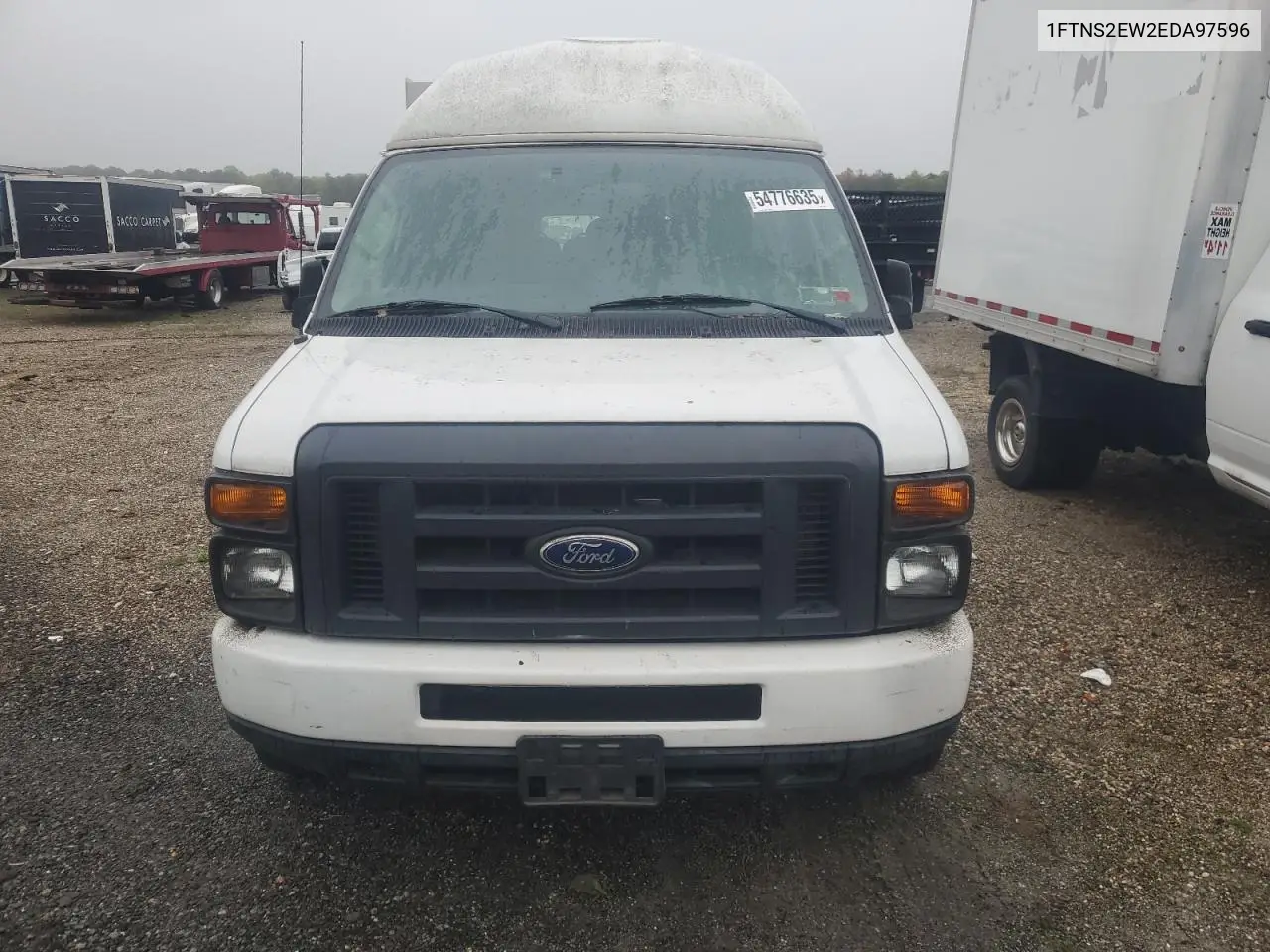 2014 Ford Econoline E250 Van VIN: 1FTNS2EW2EDA97596 Lot: 54776635