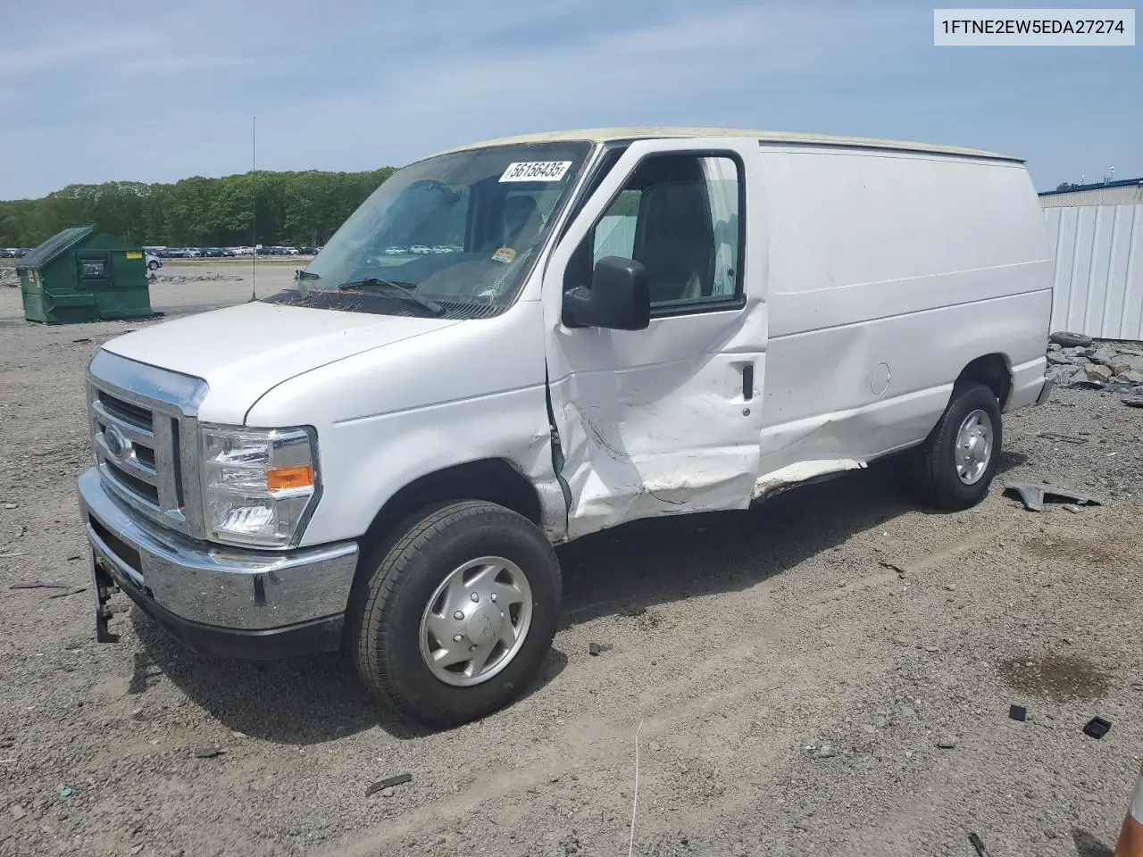 2014 Ford Econoline E250 Van VIN: 1FTNE2EW5EDA27274 Lot: 56156435