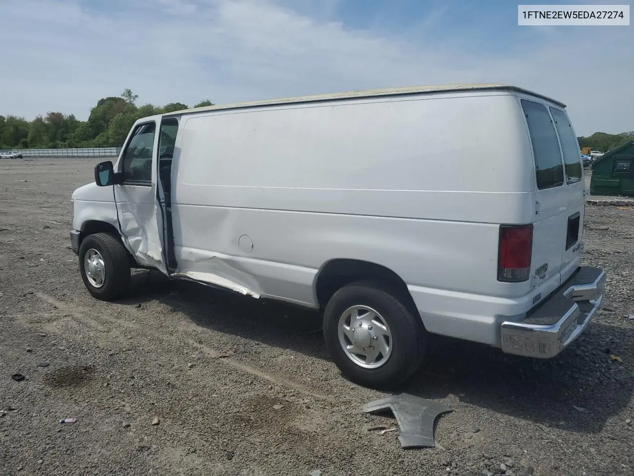 2014 Ford Econoline E250 Van VIN: 1FTNE2EW5EDA27274 Lot: 56156435
