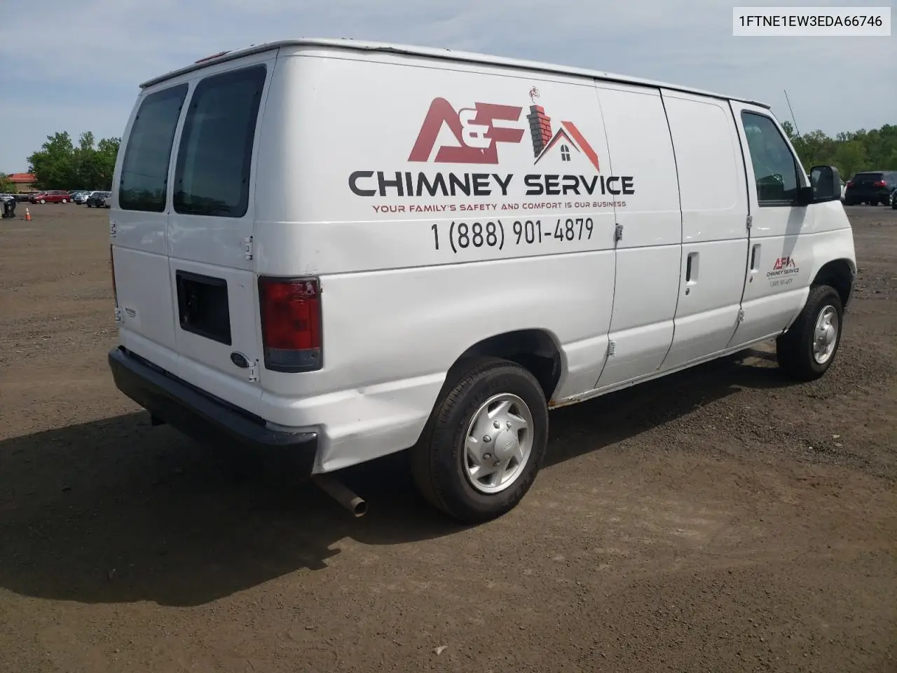 2014 Ford Econoline E150 Van VIN: 1FTNE1EW3EDA66746 Lot: 56550355
