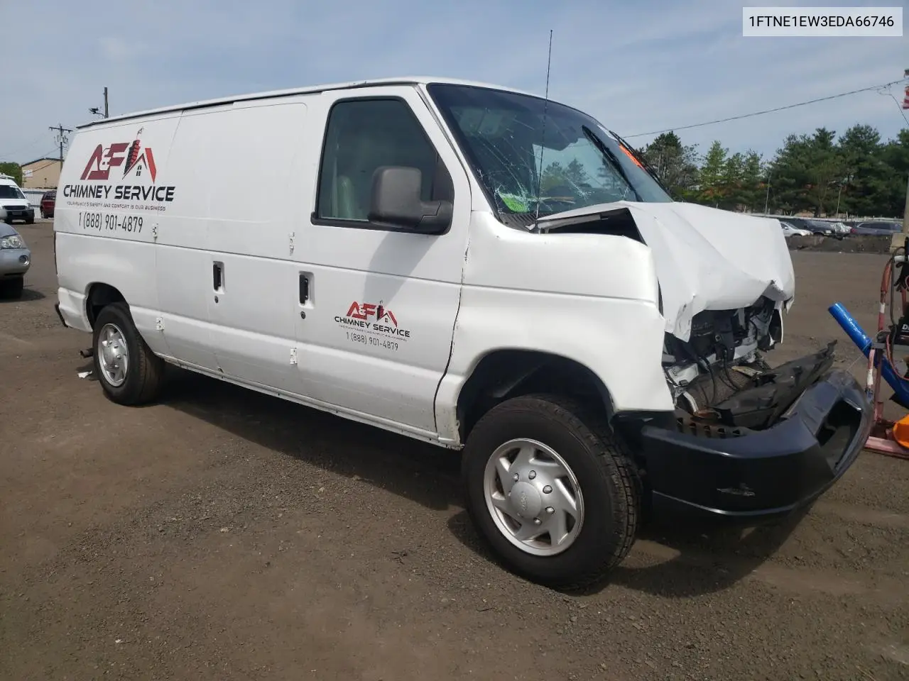 2014 Ford Econoline E150 Van VIN: 1FTNE1EW3EDA66746 Lot: 56550355