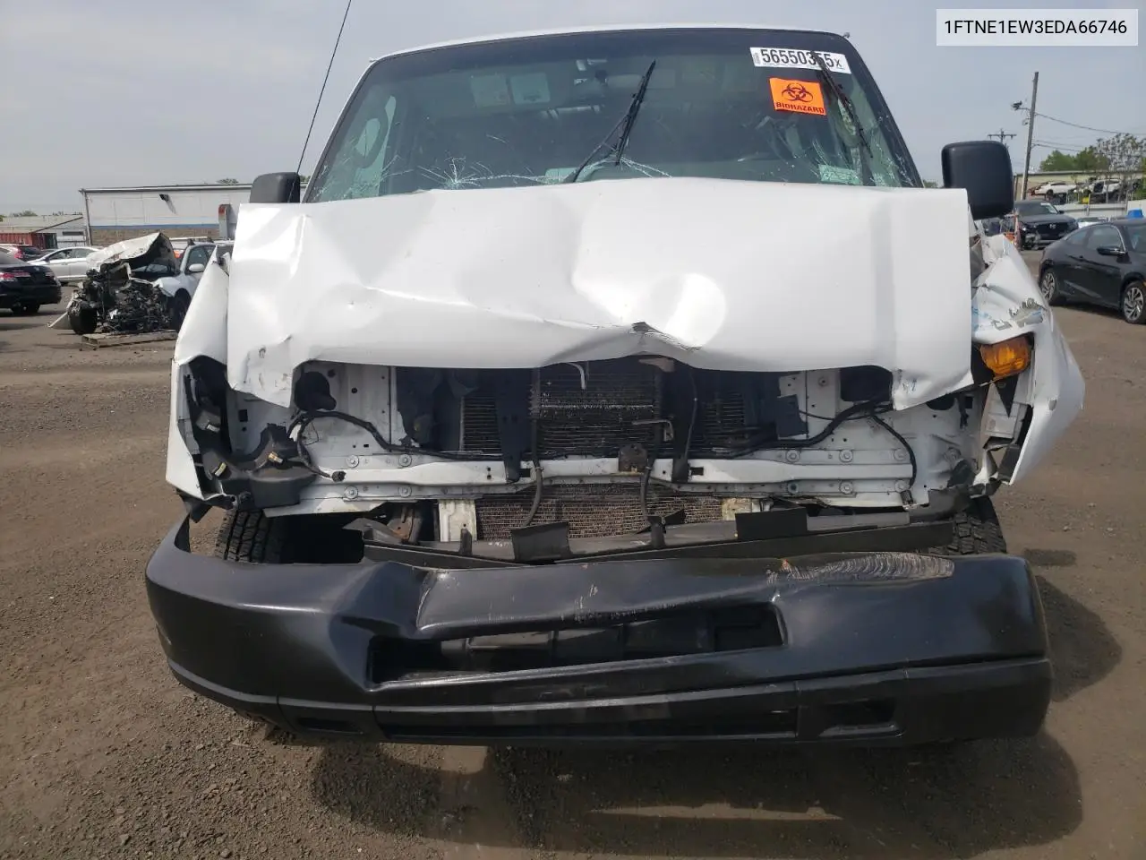 2014 Ford Econoline E150 Van VIN: 1FTNE1EW3EDA66746 Lot: 56550355