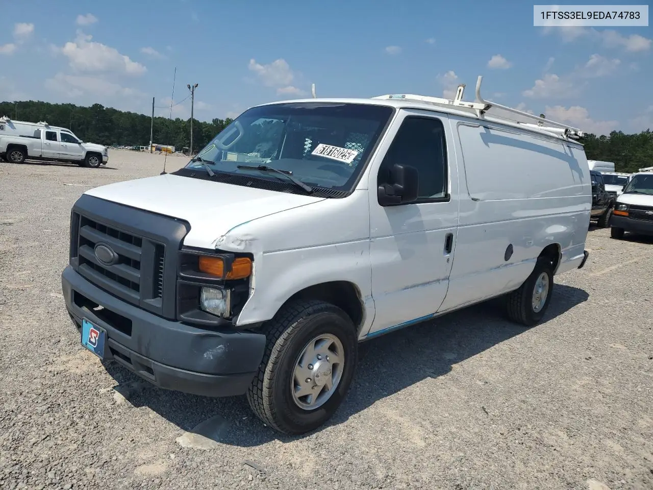 2014 Ford Econoline E350 Super Duty Van VIN: 1FTSS3EL9EDA74783 Lot: 61816025
