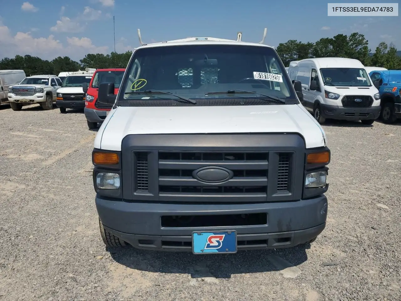 2014 Ford Econoline E350 Super Duty Van VIN: 1FTSS3EL9EDA74783 Lot: 61816025
