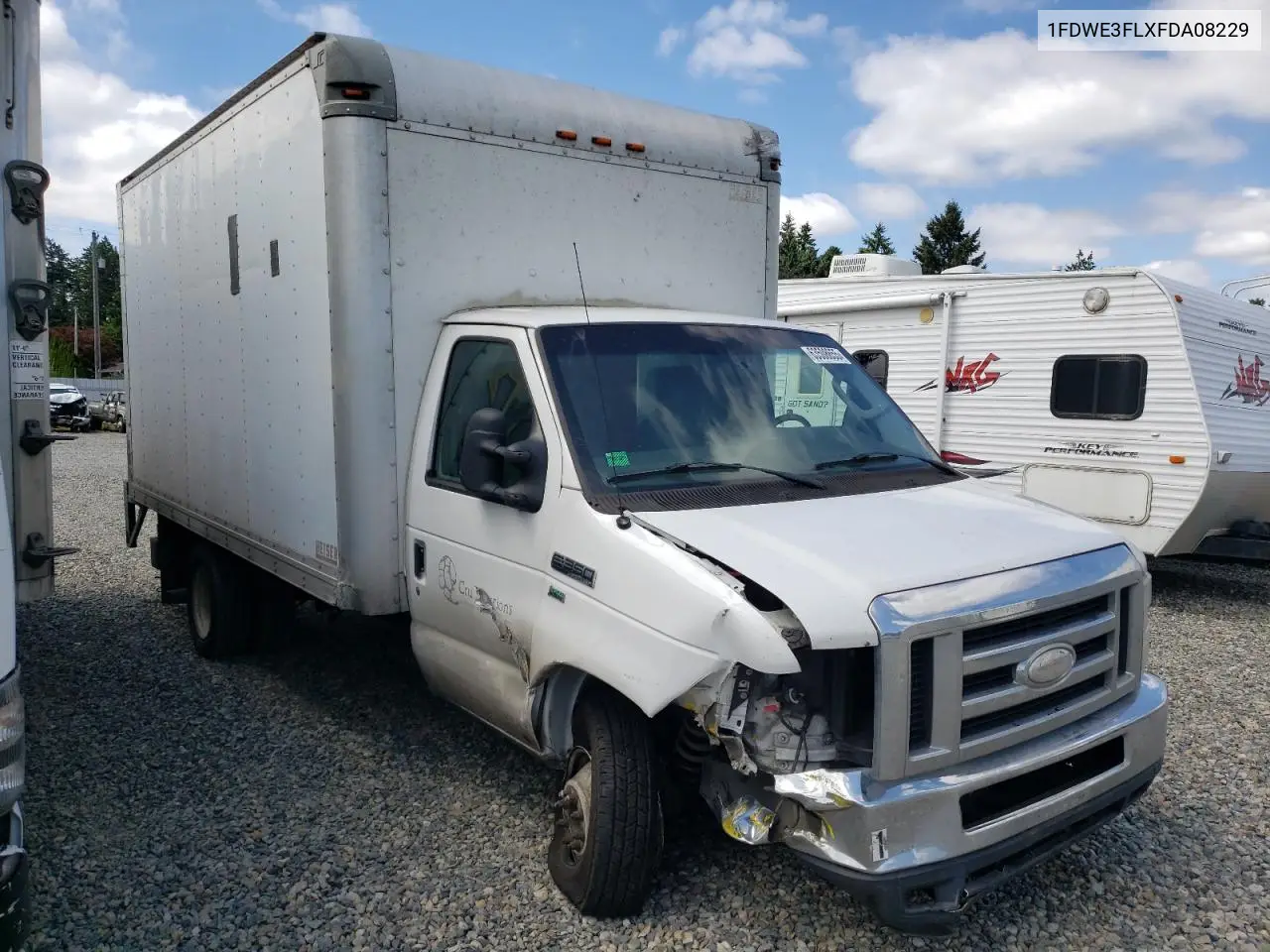 2015 Ford Econoline E350 Super Duty Cutaway Van VIN: 1FDWE3FLXFDA08229 Lot: 63508655