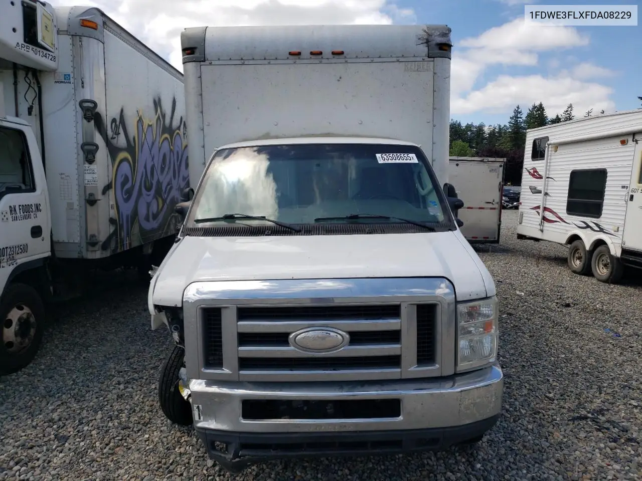 2015 Ford Econoline E350 Super Duty Cutaway Van VIN: 1FDWE3FLXFDA08229 Lot: 63508655