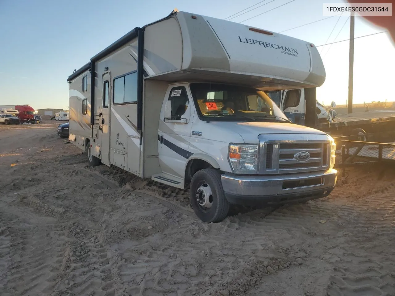 2016 Ford Econoline E450 Super Duty Cutaway Van VIN: 1FDXE4FS0GDC31544 Lot: 78515914