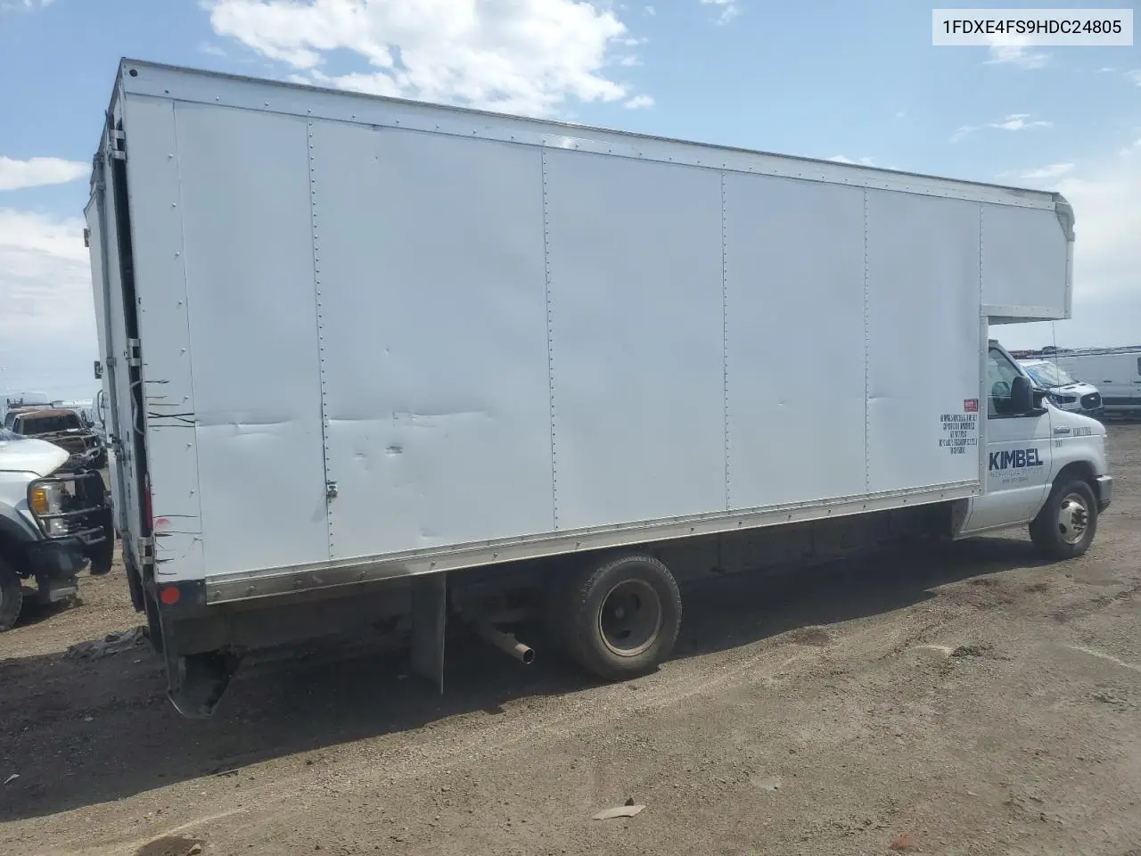 2017 Ford Econoline E450 Super Duty Cutaway Van VIN: 1FDXE4FS9HDC24805 Lot: 62769775