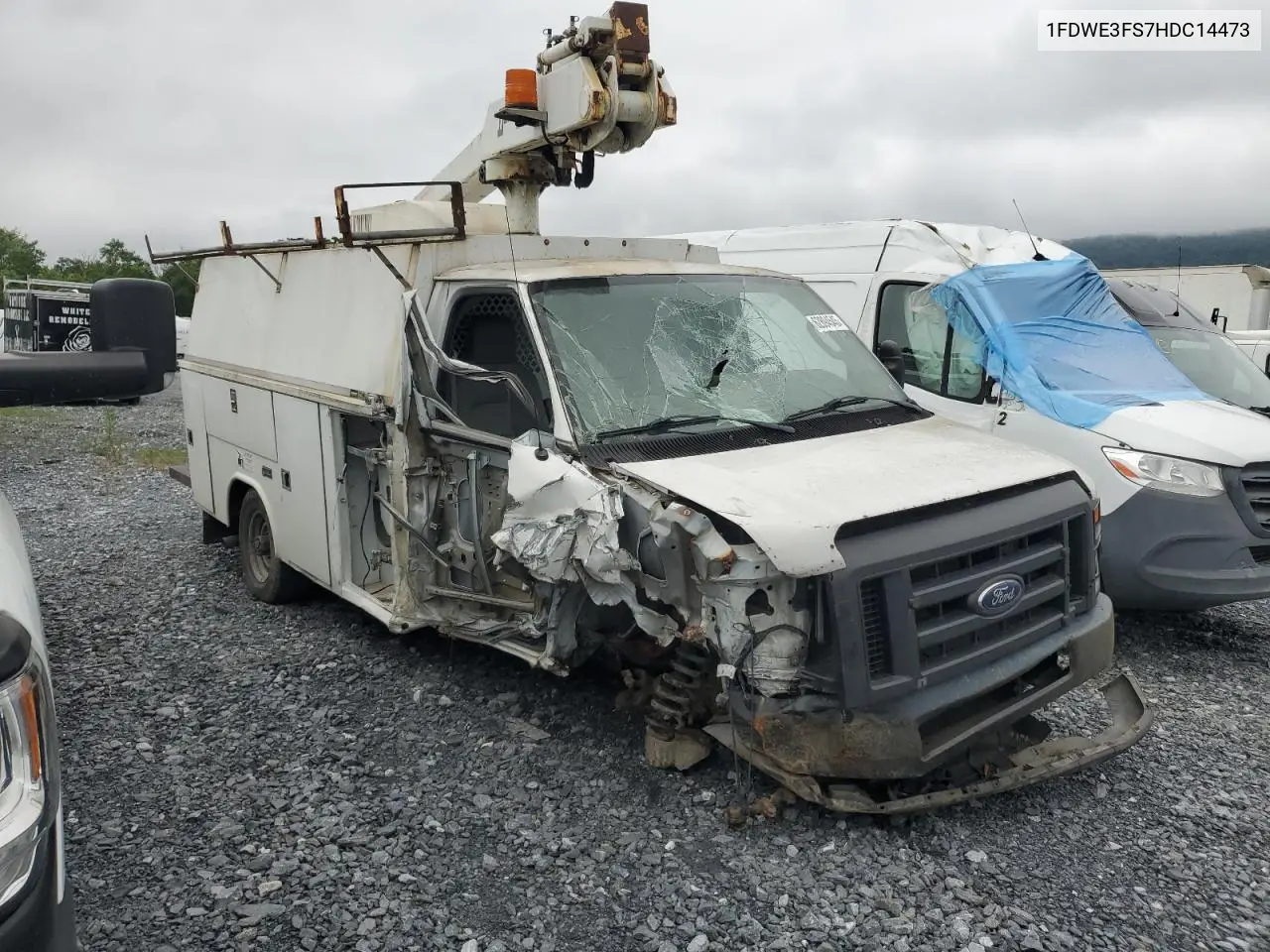 2017 Ford Econoline E350 Super Duty Cutaway Van VIN: 1FDWE3FS7HDC14473 Lot: 62894545