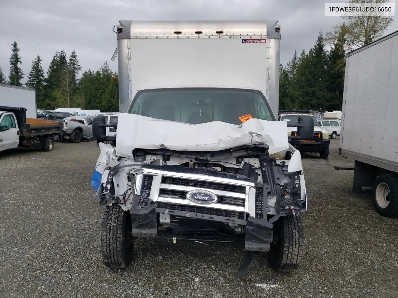 2018 Ford Econoline E350 Super Duty Cutaway Van VIN: 1FDWE3F61JDC16650 Lot: 53555935