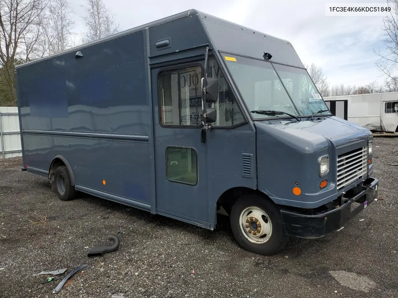 2019 Ford Econoline E450 Super Duty Commercial Str VIN: 1FC3E4K66KDC51849 Lot: 51966815
